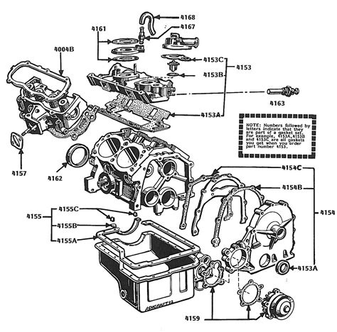 ford v4 parts diagram